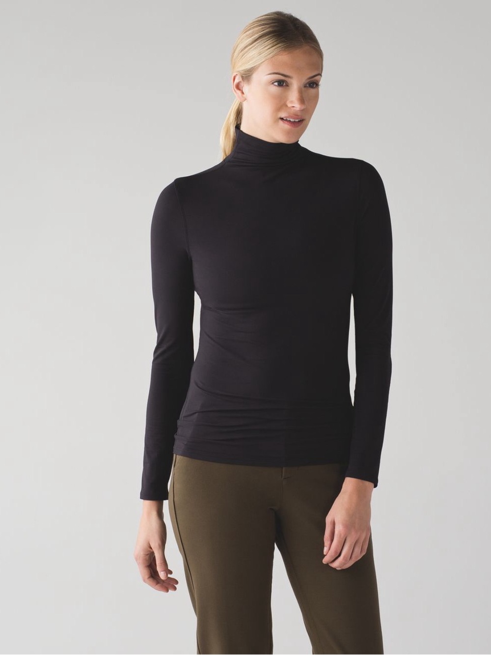 Lululemon Layer Me Turtleneck - Black